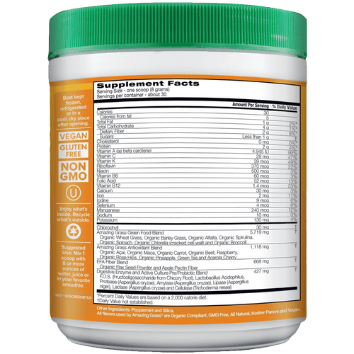 Amazing Grass Green SuperFood Original 30 Servings 8.5 Ounces