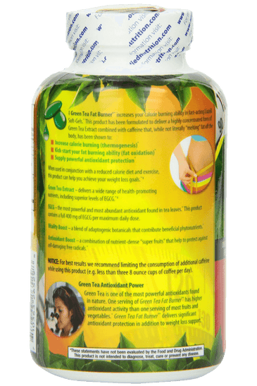 Applied Nutrition Green Tea Fat Burner Maximum Strength with 400 mg EGCG Fast-Acting 90 Liquid Soft-Gels (Pack of 2)