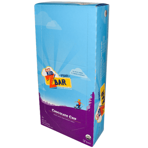 Clif Kid Organic ZBar Organic Chocolate Chip 18 Count