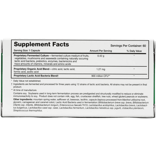 dr. ohhira's probiotics original formula 60 capsules