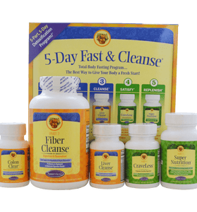Nature's Secret 5-Day Fast & Cleanse 5-Part 5-Day Program