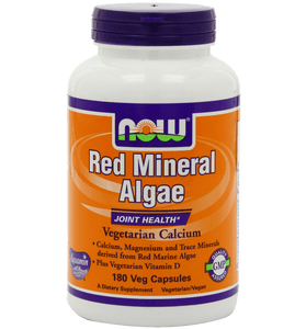 Now Foods Red Mineral Algae aquamin Veg-Capsules 180-Count