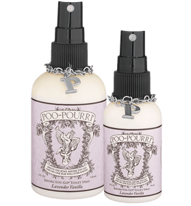 Poo-Pourri Preventive Bathroom Odor Spray 2-Piece Set Includes 2-Ounce and 4-Ounce Bottle Lavender Vanilla