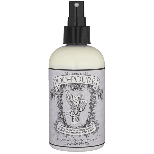 Poo-Pourri Preventive Bathroom Odor Spray 2-Piece Set Includes 2-Ounce and 4-Ounce Bottle Lavender Vanilla