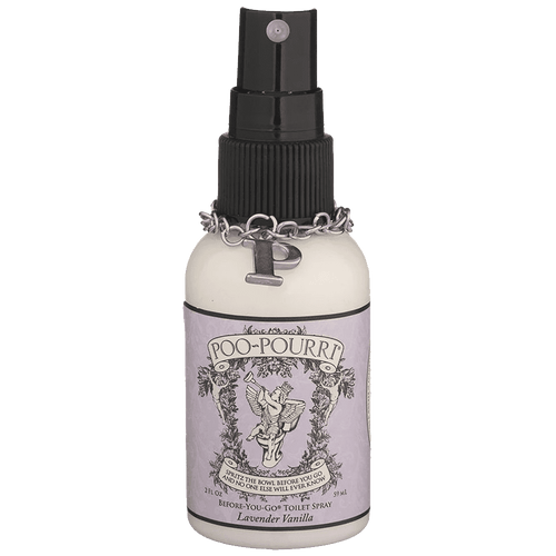 Poo-Pourri Preventive Bathroom Odor Spray 2-Piece Set Includes 2-Ounce and 4-Ounce Bottle Lavender Vanilla