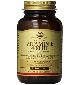 Solgar Vitamin E 400 IU 50 Softgels