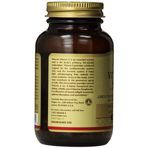 Solgar Vitamin E 400 IU 50 Softgels
