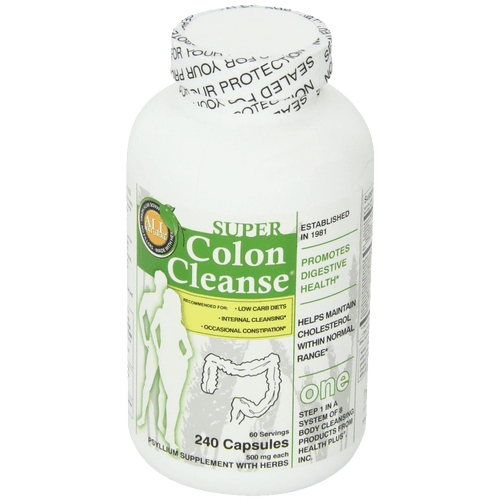 Super Colon Cleanse 500mg 240 capsules