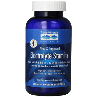 Trace Minerals Research Performance Electrolyte Stamina High Performance Energy Formula of Balanced Ionic Minerals 300 Tablets
